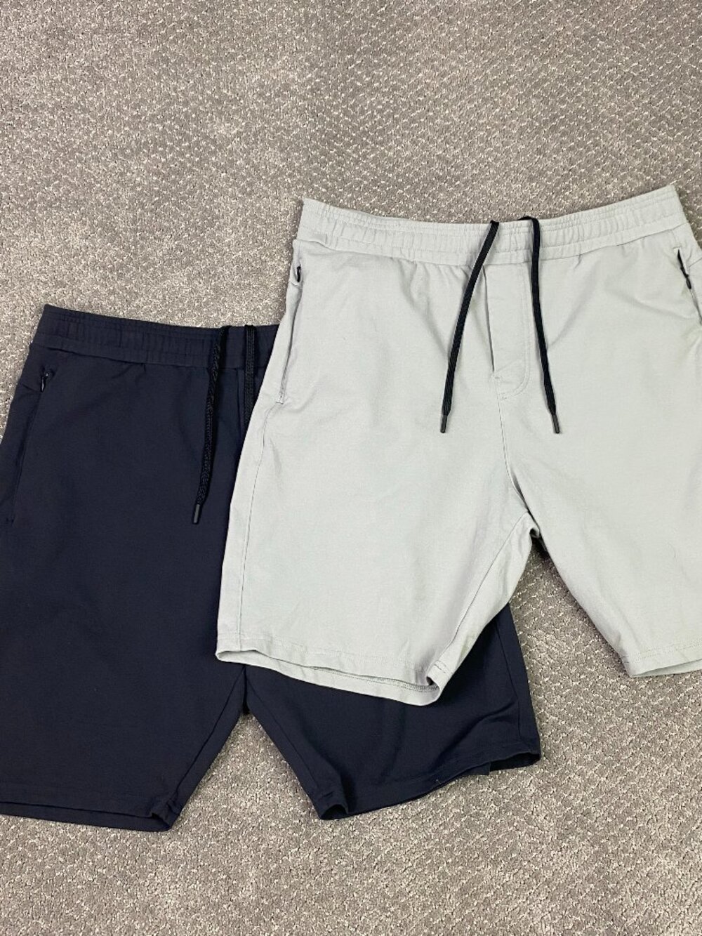 Public Rec All Day Every Day Shorts Lot of 2 Mens 38 R Black Gray Gym Running